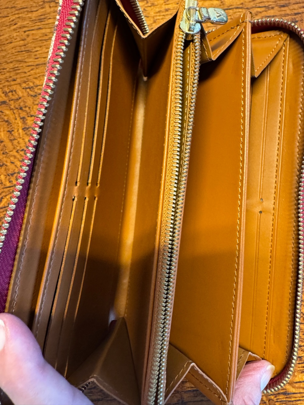 Louis Vuitton Jacquard Since 1854 Zippy Wallet - Bordeaux w/COA and Dust Bag - Picture 9 of 14